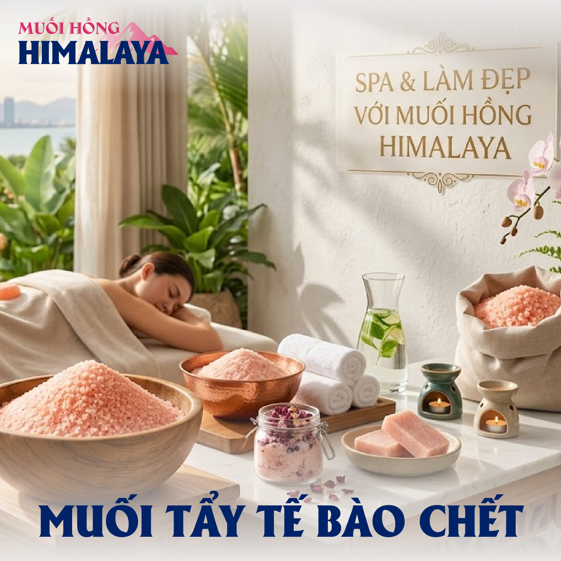 Muối Hồng Tẩy Tế Bào Chết