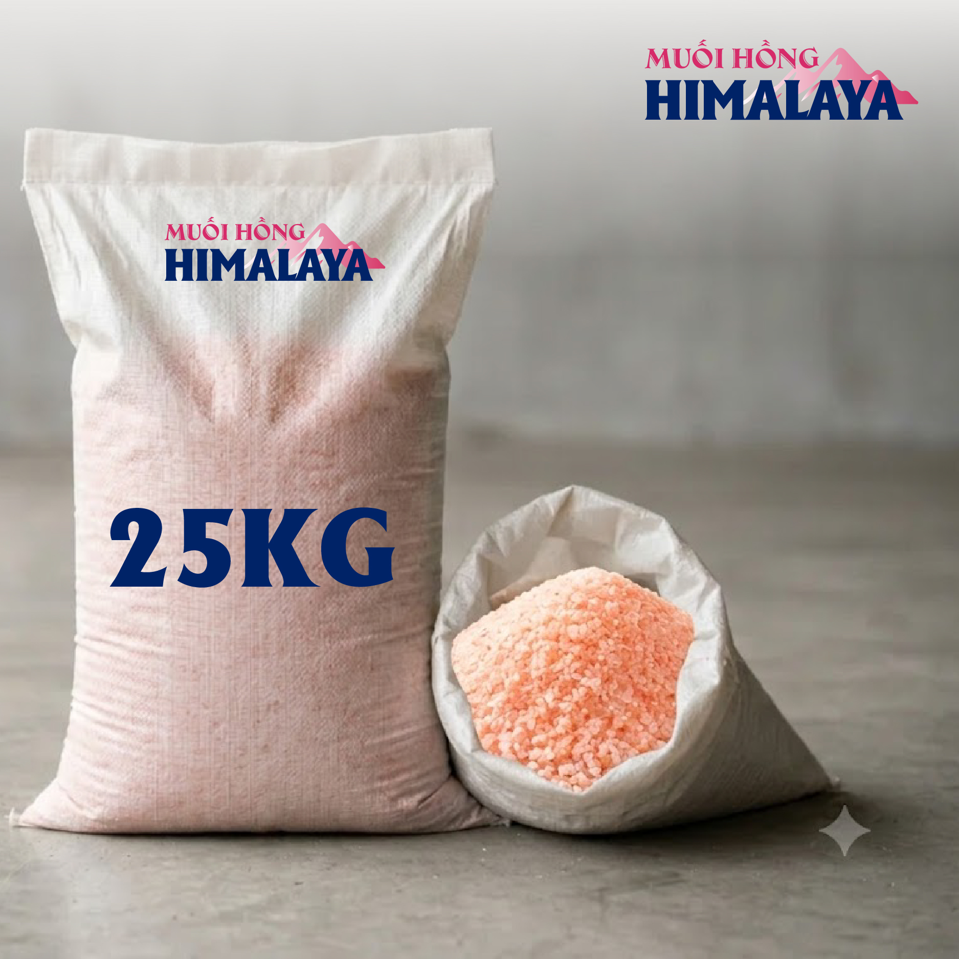 Muối Hồng Bao 25kg