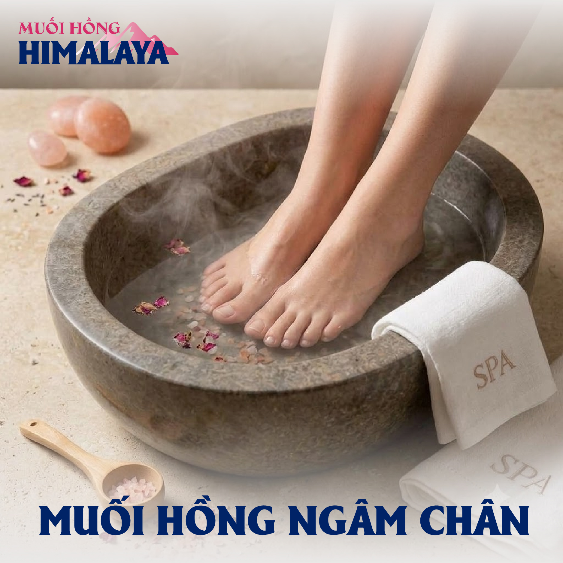 Muối Hồng Ngâm Chân