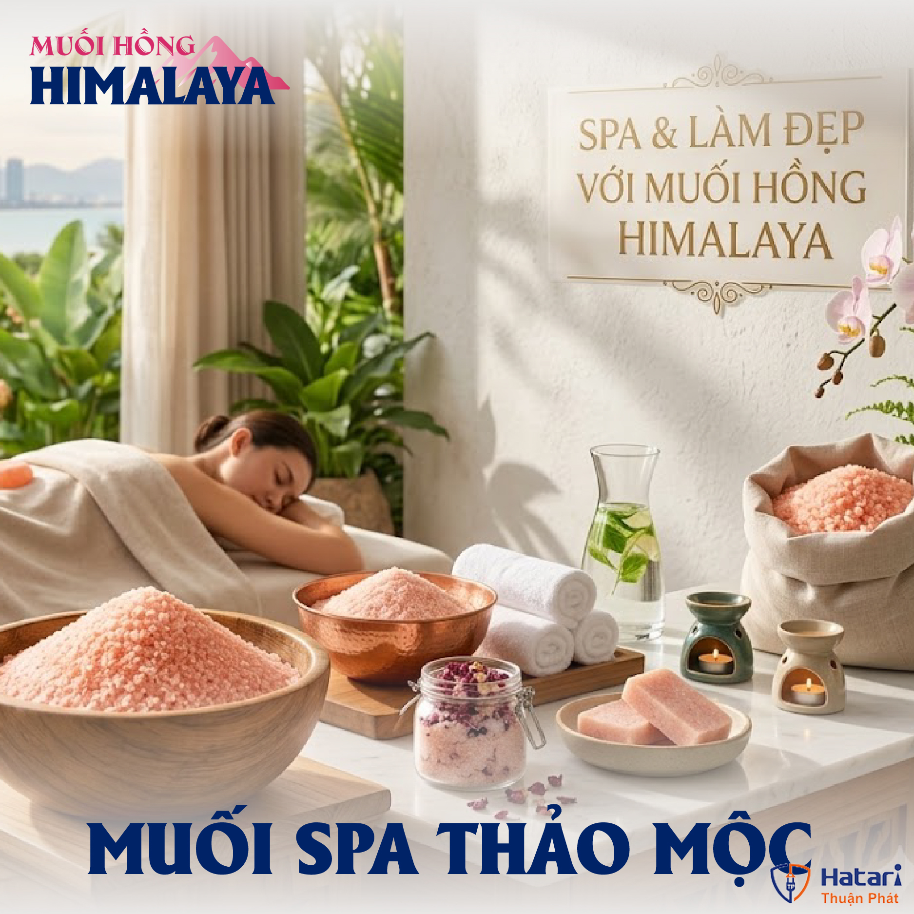 Muối Hồng Spa Thảo Mộc